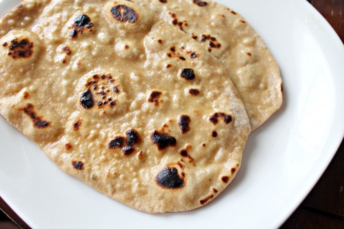 What is a recipe for flat bread made without yeast?